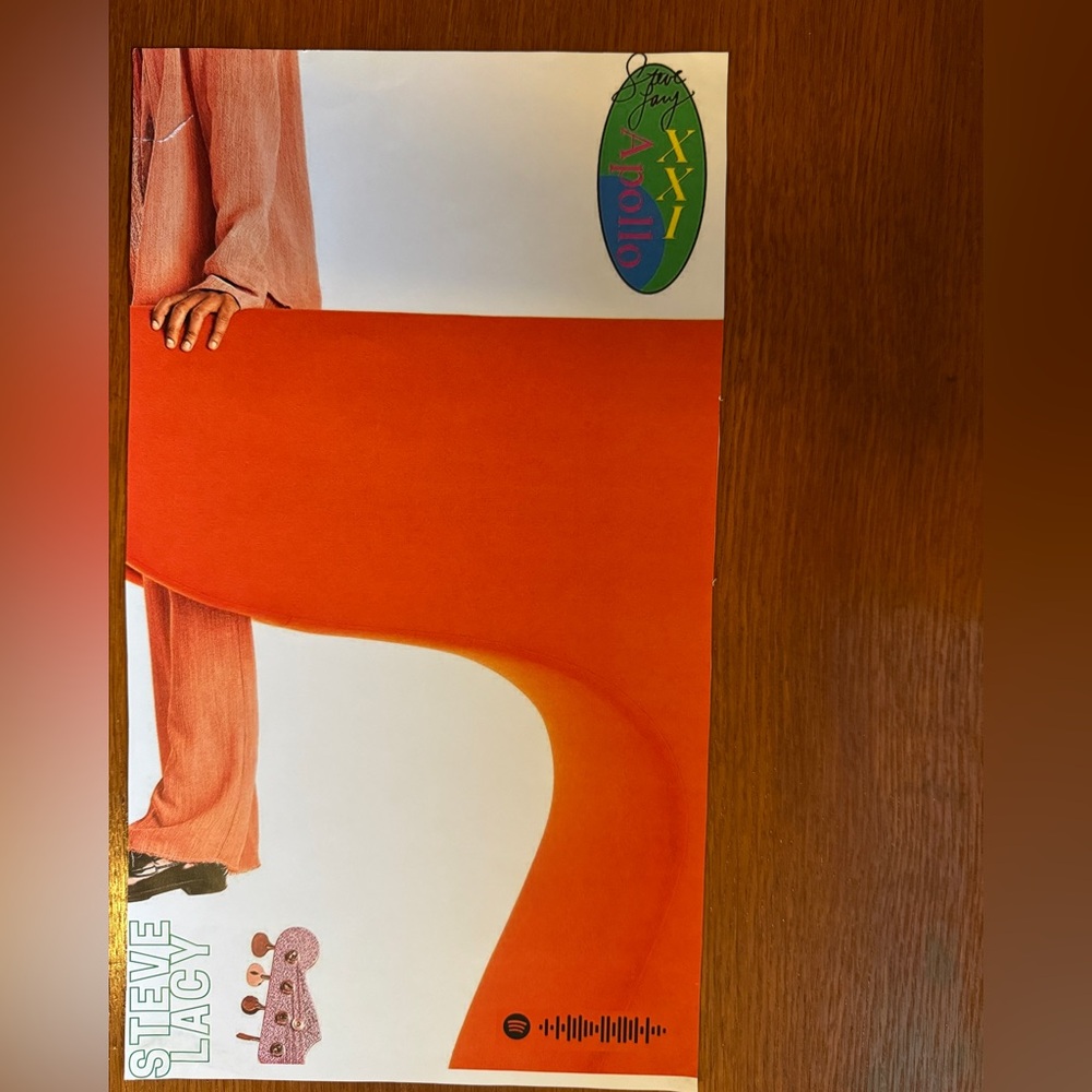 Steve lacy Apollo XXi album poster